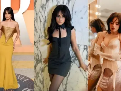 Hình ảnh Camila Cabello với phong cách nữ tính ấn tượng