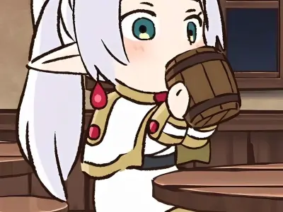 Ngắm nhìn ảnh chibi Frieren siêu đáng yêu và độc đáo