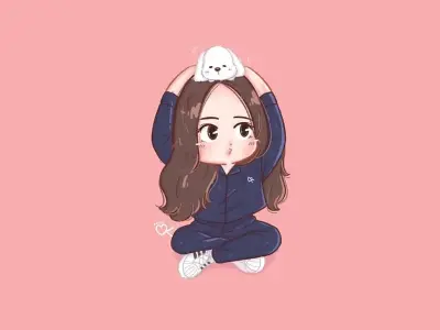 Ngắm ảnh chibi Jisoo Blackpink siêu dễ thương cực ấn tượng