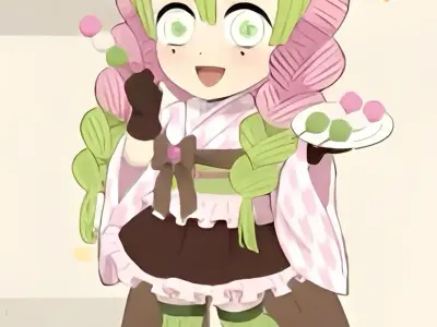 Tuyển chọn ảnh chibi Mitsuri đẹp và đáng yêu nhất hiện nay