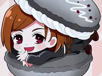 Hình chibi Nobara cute dành cho fan yêu thích Jujutsu Kaisen