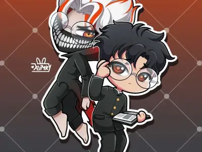 Tổng hợp những ảnh chibi Okarun đẹp và độc đáo nhất