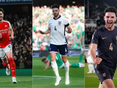 Declan Rice kiểm soát tuyến giữa bằng lối chơi thông minh