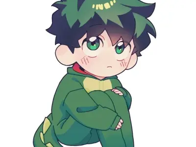 Bộ sưu tập ảnh Deku chibi dễ thương cho fan anime dễ thương