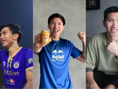 Hình ảnh Đoàn Văn Hậu rực sáng trên sân cỏ đầy năng lượng