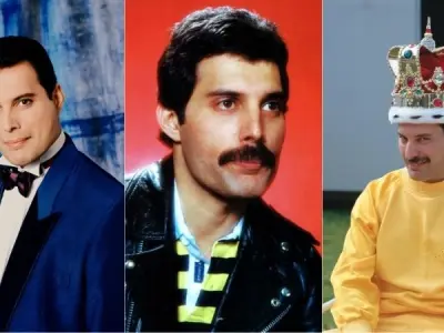 Hình ảnh Freddie Mercury (Queen) huyền thoại sân khấu