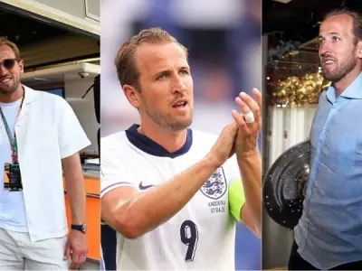 Hình ảnh Harry Kane trong màu áo tuyển Anh đầy mạnh mẽ
