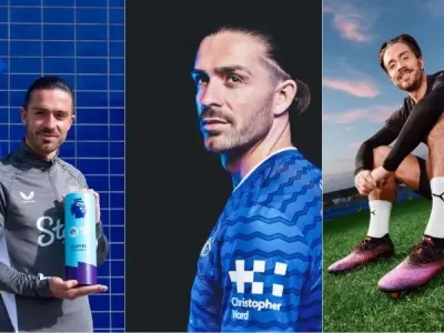 Hình ảnh Jack Grealish thi đấu rực sáng trên sân cỏ châu Âu