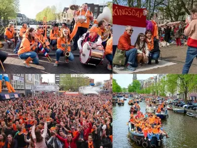 Trải nghiệm King’s Day - Ngày hội sắc cam nổi bật tại Hà Lan