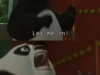 Ảnh let me in meme vui nhộn, khiến dân mạng thích thú