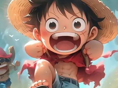 Những ảnh chibi Luffy siêu dễ thương đáng sưu tầm