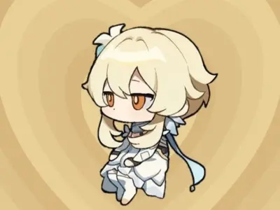 Tải ngay ảnh Lumine chibi dễ thương ngầu cực hot anime