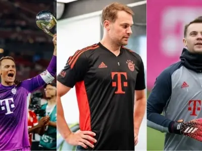 Hình ảnh Manuel Neuer tập luyện bền bỉ và quyết tâm cao
