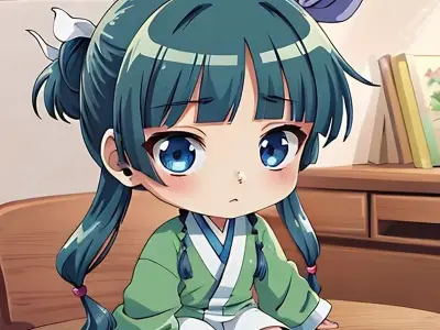 Ảnh Maomao chibi dễ thương khiến fan mê mẩn ngay lập tức