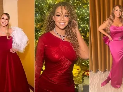Hình ảnh Mariah Carey với phong cách thời trang ấn tượng
