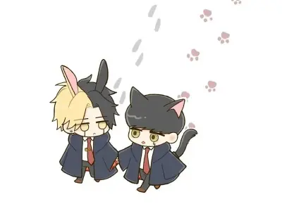 Hình ảnh Mashle chibi đáng yêu cho fan anime yêu thích
