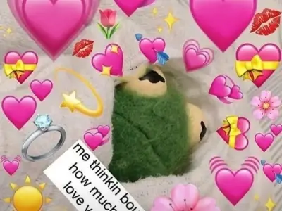 Tải ngay ảnh meme trái tim đáng yêu để chia sẻ bạn bè