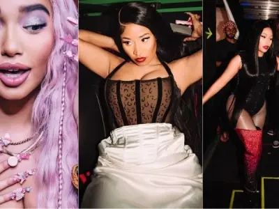 Hình ảnh Nicki Minaj nổi bật trên sân khấu và đời thường