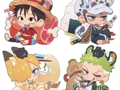 Tổng hợp hình ảnh chibi One Piece đáng yêu để sưu tầm