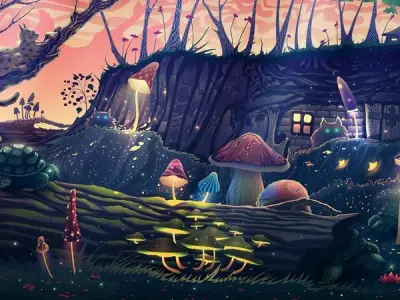 Khám phá ảnh phong cảnh anime lãng mạn đầy cảm xúc