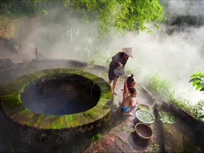 Chiêm ngưỡng phong cảnh làng quê thơ mộng và bình yên