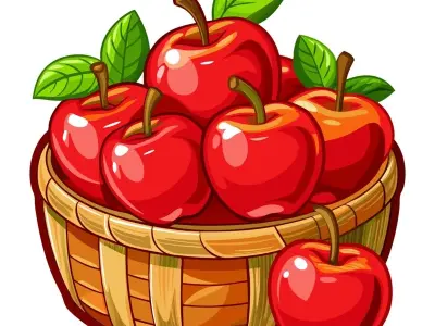 Khám phá bộ sưu tập ảnh quả táo chibi dễ thương nhất