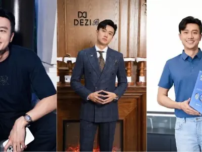 Quốc Trường phong độ lịch lãm trong bộ vest sang trọng