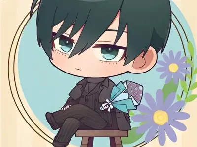 Bộ ảnh Rin chibi phong cách dễ thương dành cho bạn