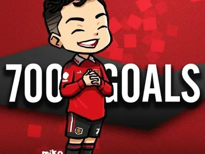 Chia sẻ ảnh Ronaldo chibi cute để làm avatar cực ngầu