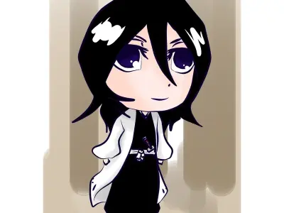 Ảnh Rukia chibi biểu cảm ngộ nghĩnh thu hút mọi ánh nhìn
