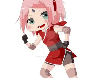 Bộ ảnh Sakura chibi đẹp cute đáng yêu được chia sẻ rộng rãi