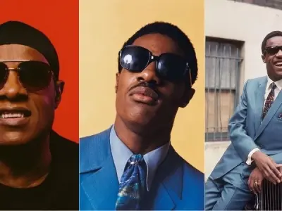 Hình ảnh Stevie Wonder huyền thoại âm nhạc thế giới
