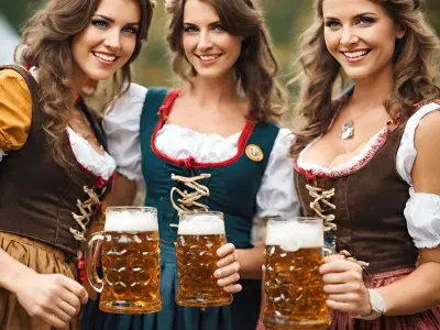 Trải nghiệm phong tục với trang phục Oktoberfest đầy màu sắc