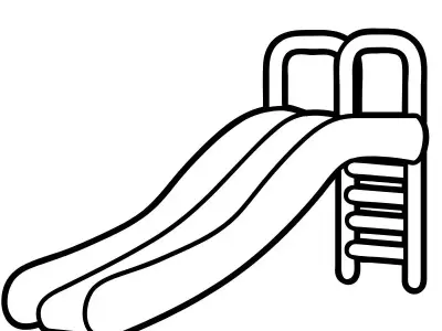 Bé thỏa thích sáng tạo với tranh tô màu cầu trượt sinh động