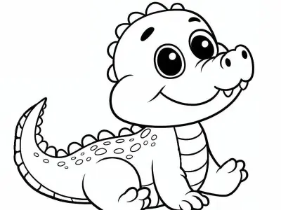 Tranh tô màu con vật cho bé 3 tuổi giúp rèn luyện sáng tạo
