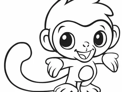 Khám phá tranh tô màu con vật cho bé 6 tuổi dễ thương