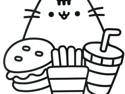 Tranh tô màu mèo cute đa dạng hình ảnh, học mà chơi vui
