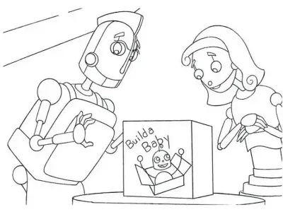 Bộ tranh tô màu robot độc đáo hấp dẫn mọi lứa tuổi học hỏi