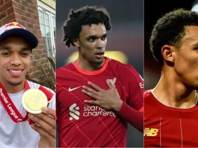 Hình ảnh Trent Alexander-Arnold trong màu áo Liverpool