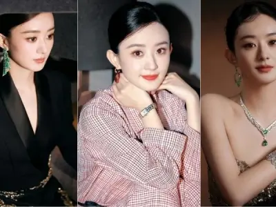 Hình ảnh Triệu Lệ Dĩnh rạng rỡ trong trang phục sang trọng