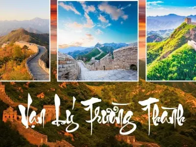 Khám phá ảnh Vạn Lý Trường Thành giữa núi non trùng điệp