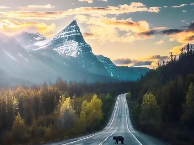 Vẻ đẹp kỳ vĩ trong ảnh vườn quốc gia Banff nổi tiếng