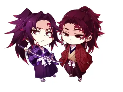 Tổng hợp những ảnh chibi Yoriichi ngầu và dễ thương nhất
