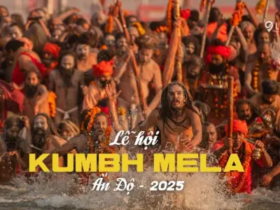 Lễ hội Kumbh Mela Ấn Độ và ý nghĩa tâm linh sâu sắc