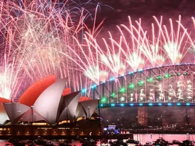 Lễ hội Sydney New Year's Eve rực rỡ tại cảng Sydney