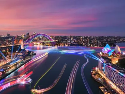 Lễ hội Vivid Sydney - Bữa tiệc ánh sáng và sáng tạo tại Úc