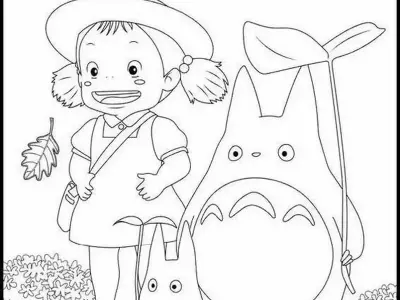 Tranh tô màu anime xu hướng sáng tạo đầy nghệ thuật giới trẻ