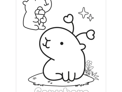 Tranh tô màu capybara làn sóng sáng tạo cùng bộ trưởng