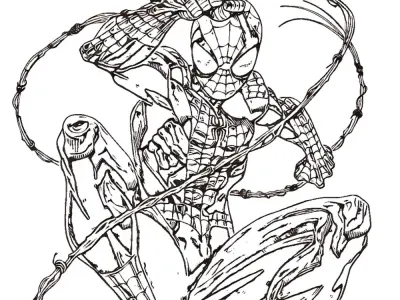 Tranh tô màu siêu nhân hành trình đánh thức bản lĩnh anh hùng