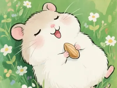 Bộ ảnh chibi chuột hamster cute khiến ai nhìn cũng tan chảy